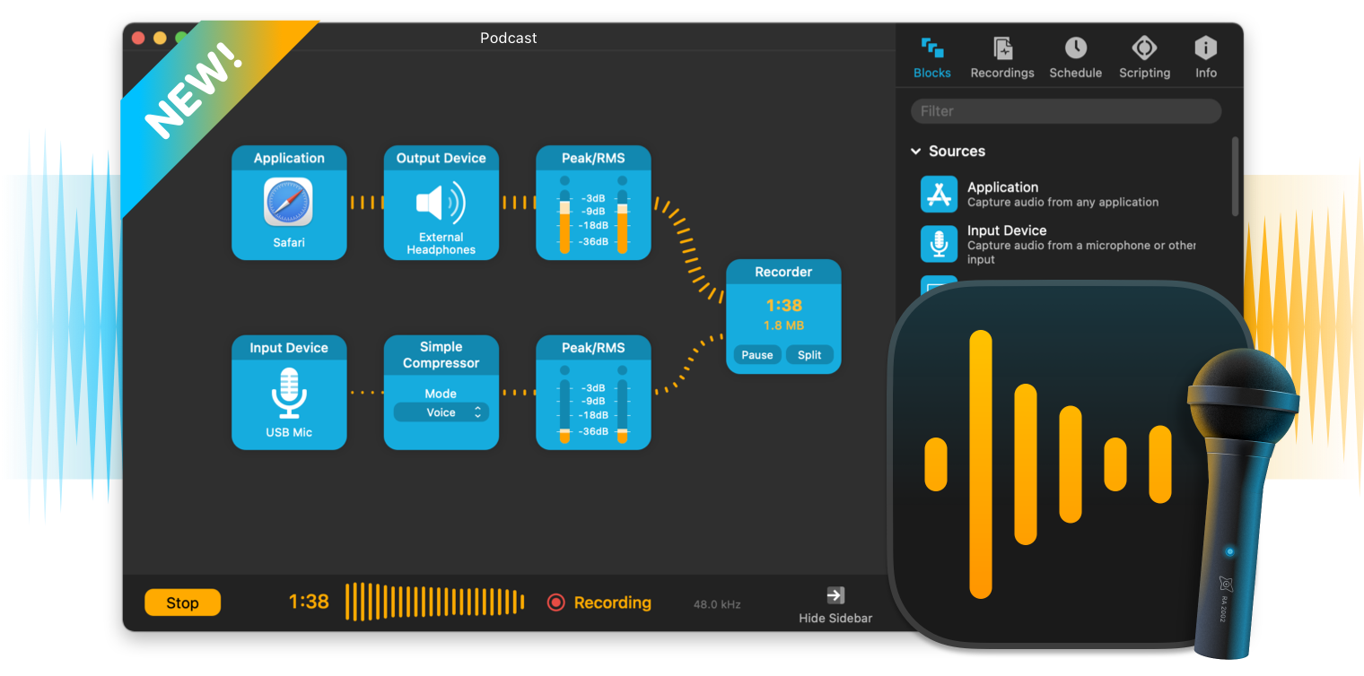 Audio Hijack 4 screenshot