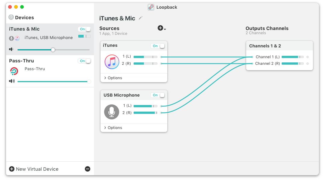 Loopback Screenshot