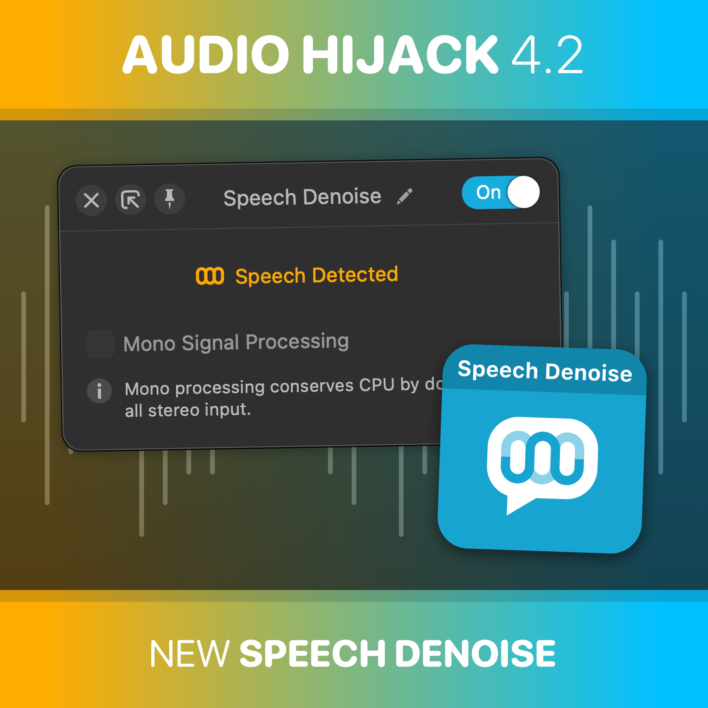 New Speech Denoise Effect