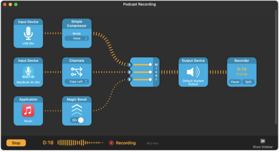 Audio Hijack Screenshot